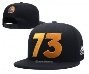 NBA Golden State Warriors Sombrero Negro Naranja