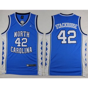Camiseta NCAA Stackhouse Carolina #42 Azul