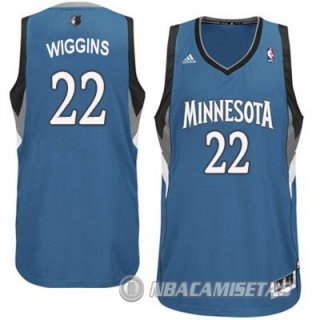 Camiseta Azul Wiggins Minnesota Timberwolves Revolution 30