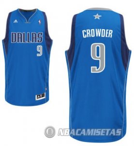 Camiseta Azul Crowder Dallas Mavericks Revolution 30