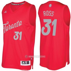 Camiseta Navidad Toronto Raptors Terrence Ross #31 Rojo