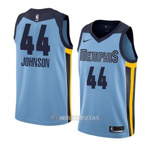 Camiseta Memphis Grizzlies Dakari Johnson #44 Statement 2018 Azul