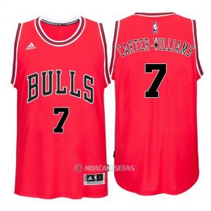 Camiseta Chicago Bulls Carter-Willams #7 Rojo