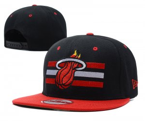 NBA Miami Heat Sombrero Negro Rojo 2014