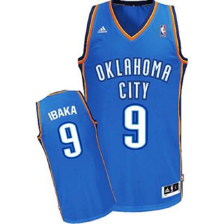 Camiseta Oklahoma City Thunder Ibaka #9 Azul 2016