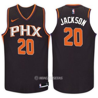 Camiseta Phoenix Suns Josh Jackson Statement #20 2017-18 Negro