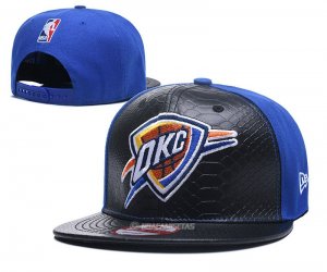 NBA Oklahoma City Thunder Sombrero Negro Azul