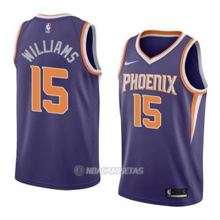 Camiseta Phoenix Suns Alan Williams #15 Icon 2018 Azul