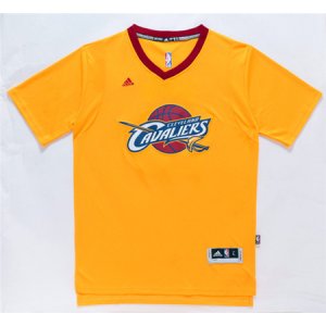 Camiseta Cleveland Cavaliers James #23 Amarillo