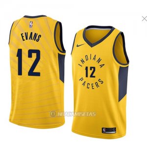 Camiseta Indiana Pacers Tyreke Evans #12 Statement 2018 Amarillo