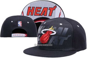 NBA Miami Heat Sombrero Snapbacks Negro