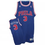 Camiseta Philadelphia 76ers Iverson #3 Azul