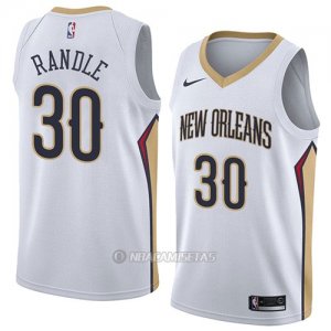 Camiseta New Orleans Pelicans Julius Randle #30 Association 2018 Blanco