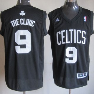 Camiseta The Clinic Boston Celtics #9 Negro