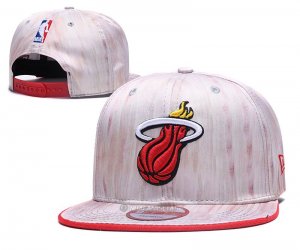 NBA Miami Heat Sombrero Blanco Rojo