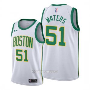 Camiseta Boston Celtics Tremont Waters #51 Ciudad 2019-20 Blanco
