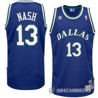 Camiseta Dallas Mavericks Nash retro #13 Blanco