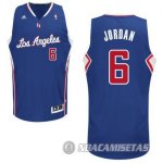 Camiseta Azul Jordan Los Angeles Clippers #6 Revolution 30