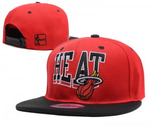 NBA Miami Heat Sombrero Rojo Negro 2015