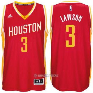 Camiseta Houston Rockets Lawson #3 Rojo