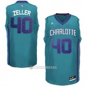Camiseta Charlotte Hornets Zeller #40 Verde