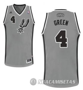 Camiseta Gris Green San Antonio Spurs Revolution 30