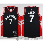 Camiseta Toronto Raptors Lowry #7 Negro
