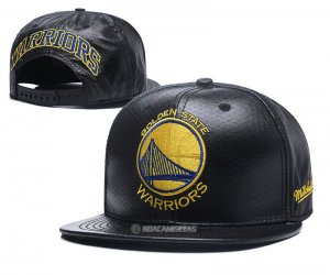 NBA Golden State Warriors Sombrero Negro Amarillo