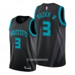 Camiseta Charlotte Hornets Terry Rozier III #3 Ciudad Negro