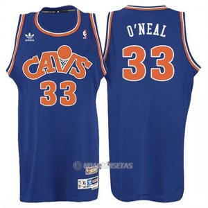 Camiseta Retro 2008 Cleveland Cavaliers O'Neal #33 Azul