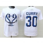 Camiseta Manga Corta Under Armour Curry #30 Blanco