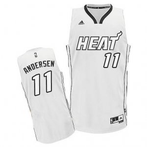 Camiseta Andersen Miami Heat #11 Blanco