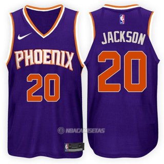 Camiseta Phoenix Suns Josh Jackson #20 2017-18 Violeta