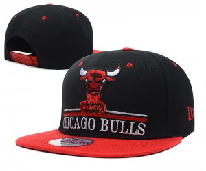 NBA Chicago Bulls Sombrero Negro Rojo 2013