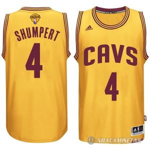 Camiseta Amarillo Shumpert Cleveland Cavaliers #4 Revolution 30