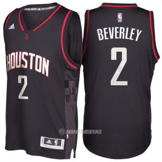 Camiseta Alternate Black Space City Houston Rockets Beverley #2 Negro