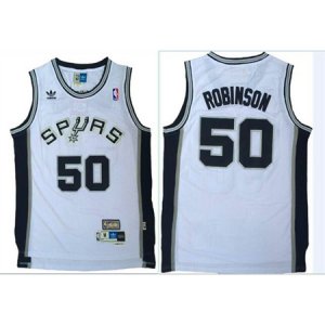 Camiseta Spurs Robinson #50 Blanco