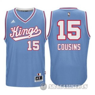 Camiseta Sacramento Kings Cousins #15 Azul