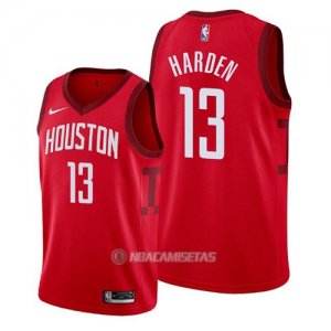 Camiseta Houston Rockets James Harden #13 Earned 2019 Rojo