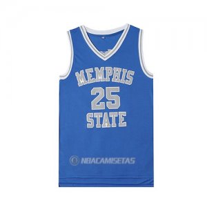 Camiseta Pelicula Memphis Hardaway #25 Azul