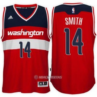 Camiseta Washington Wizards Smith #14 Rojo