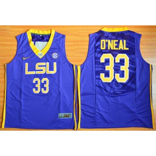 Camiseta NCAA Shaquille ONeal #33 Purpura