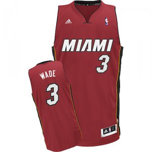 Camiseta Rojo Wade Miami Heat Revolution 30
