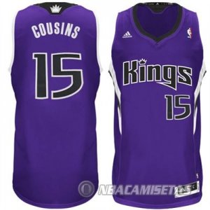 Camiseta Sacramento Kings Cousins #15 Purpura