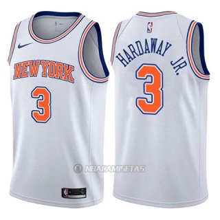 Camiseta New York Knicks Tim Hardaway Jr. #3 Statement 2017-18 Blanco