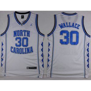 Camiseta NCAA Wallace North #30 Blanco