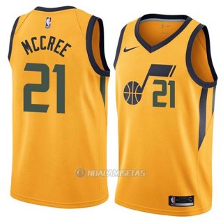 Camiseta Utah Jazz Erik Mccree #21 Statement 2018 Amarillo