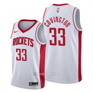 Camiseta Houston Rockets Robert Covington #33 Association 2019-20 Blanco
