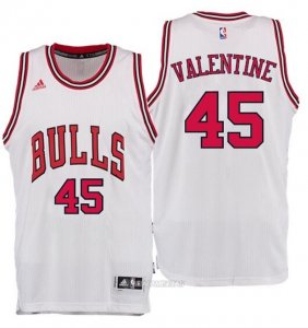 Camiseta Chicago Bulls Valentine #45 Blanco
