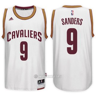 Camiseta Cleveland Cavaliers Sanders #9 Blanco